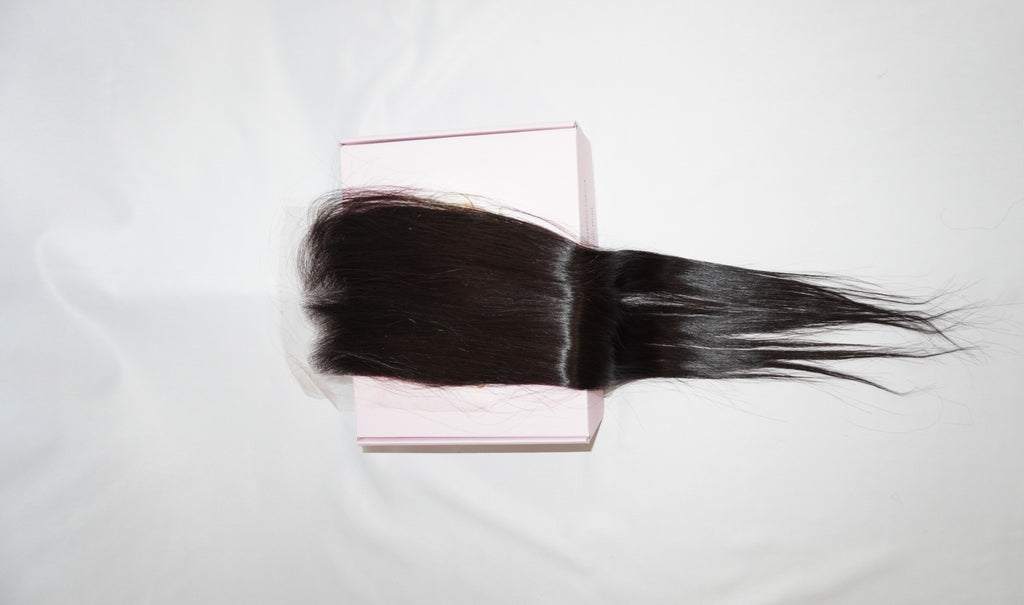 5x5 bone straight closure